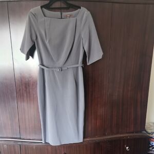 Single Gray Midi Dress